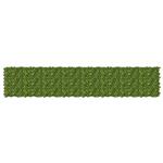 vidaXL Balkonscherm met bladeren Groen en Geel 400 x 75 cm