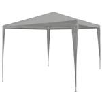 vidaXL Partytent Lichtgrijs 300 x 300 x 255 cm PE en staal
