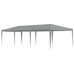 vidaXL Partytent Lichtgrijs 900 x 300 x 255 cm PE en staal