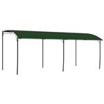 vidaXL Prieel 6 x 3 x 2,55 m Groen Stof en Aluminium 180