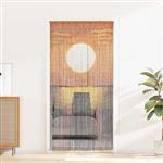 vidaXL Insect Deurgordijn Meerkleurig 200 x 100 cm Bamboe