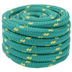 vidaXL Boottouw 50 m 3 Groen PP