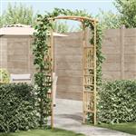 vidaXL Tuin Boog Naturel 110 x 40 x 205 cm Bamboe