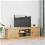 vidaXL TV Rek HILL Honingbruin 158 x 40 x 39.5 cm Massief grenenhout