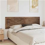 vidaXL Bed Hoofdbord Naturel Massief Teakhout