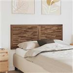 vidaXL Bed Hoofdbord Naturel Massief Teakhout