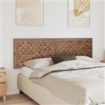 vidaXL Bed Hoofdbord Naturel Massief Teakhout