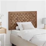 vidaXL Bed Hoofdbord Naturel Massief Teakhout
