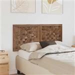 vidaXL Bed Hoofdbord Naturel Massief Teakhout