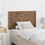 vidaXL Bed Hoofdbord Naturel Massief Teakhout