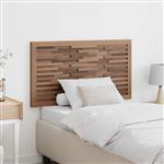 vidaXL Bed Hoofdbord Naturel Massief Teakhout