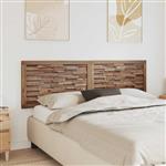 vidaXL Bed Hoofdbord Naturel Massief Teakhout