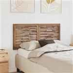 vidaXL Bed Hoofdbord Naturel Massief Teakhout