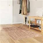 vidaXL Vloerkleedloper MARSA Geel 100 x 200 cm Polyester en PVC