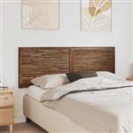 vidaXL Bed Hoofdbord Naturel Massief Teakhout