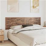 vidaXL Bed Hoofdbord Naturel Massief Teakhout