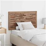 vidaXL Bed Hoofdbord Naturel Massief Teakhout