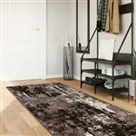 vidaXL Vloerkleedloper MARSA Zwart 80 x 350 cm Polyester en PVC