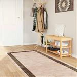 vidaXL Vloerkleedloper MARSA Zwart 80 x 250 cm Polyester en PVC