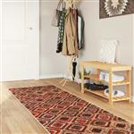 vidaXL Vloerkleedloper MARSA Multikleur 100 x 250 cm Polyester en PVC