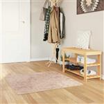 vidaXL Vloerkleedloper MARSA Zand 100 x 100 cm Polyester en PVC