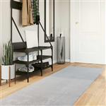 vidaXL Medium pile zachte en wasbare tapijt HUARTE Grijs 400 x 80 cm