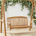 vidaXL Schommelbank Naturel 114 x 60 x 60,5 cm Massief Teakhout