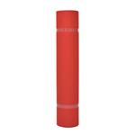 vidaXL Tapijt Effen Rood 1 x 12 m Stof