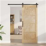 vidaXL Binnendeur Naturel 86 x 211 cm Multiplex
