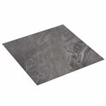 vidaXL Zelfklevende Vloerplanken 30,5 x 30,5 cm 20 pcs PVC Zwart