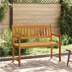 vidaXL Tuinbank Naturel 110 x 55,5 x 90 cm Massief Acaciahout