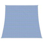 vidaXL Zonneschaduwzeil Blauw en Wit 4 / 5 x 4 m HDPE