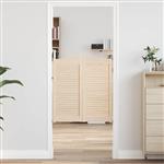 vidaXL Schuifdeuren Naturel 90 x 40 cm Massief grenenhout