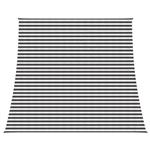 vidaXL Zonneschaduwzeil Antraciet en Wit 4 / 5 x 4 m HDPE