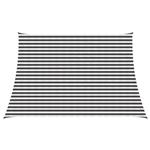 vidaXL Zonneschaduwzeil Antraciet en Wit 3 / 4 x 3 m HDPE