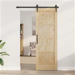vidaXL Binnendeur Naturel 73,5 x 211 cm Multiplex