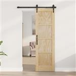 vidaXL Binnendeur Naturel 61 x 198,5 cm Multiplex