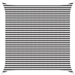 vidaXL Zonneschaduwzeil Antraciet en Wit 4 x 4 m HDPE