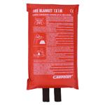 CARPOINT Blusdeken fire blanket 1m x 1m 7100