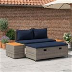 vidaXL Buiten bankenset 4-Aantal zitplaatsen 4 pcs 55 x 30 x 39 cm