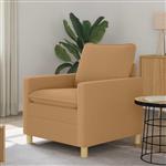 vidaXL Bank Beige 76 x 81 x 87,5 cm Stof
