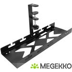 ACT Kabelgoot voor onder een bureau, montage via klemsysteem, 40cm