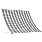 vidaXL Markies Antraciet en Wit 100 x 150 cm