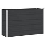 vidaXL Verhoogde plantenbak Zwart 150 x 50 x 91 cm