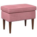 vidaXL Voetenbank Roze 55 x 35 x 41 cm Fluweel