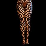 bodypainter en masseur