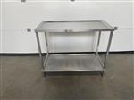 (113) Mooie inox werktafel horeca