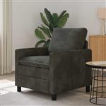 vidaXL Bank Antracietkleurig 76 x 81 x 87,5 cm Polyester