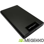 LC-Power LC-25U3-C4 behuizing voor opslagstations HDD-/SSD-behuizing Zwart 2.5  Stroomvoorziening vi