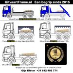 Uitvaart met een truck / haakarm in België